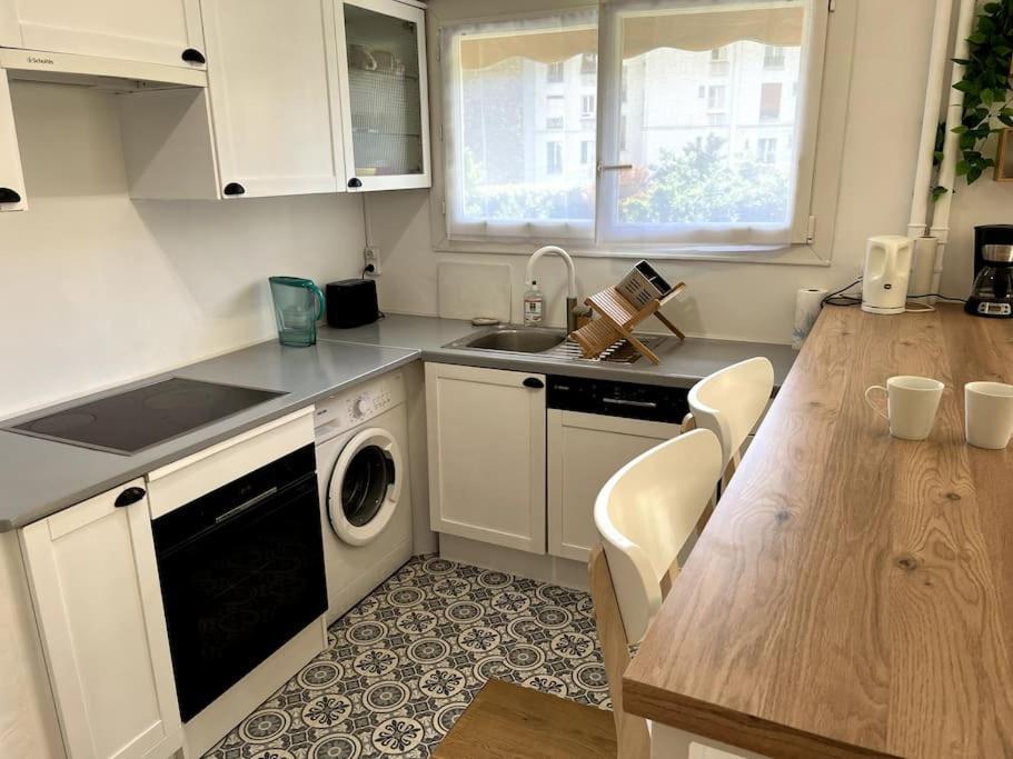 Superbe Appartement Avec Belle Vue Jardin Paris Dış mekan fotoğraf